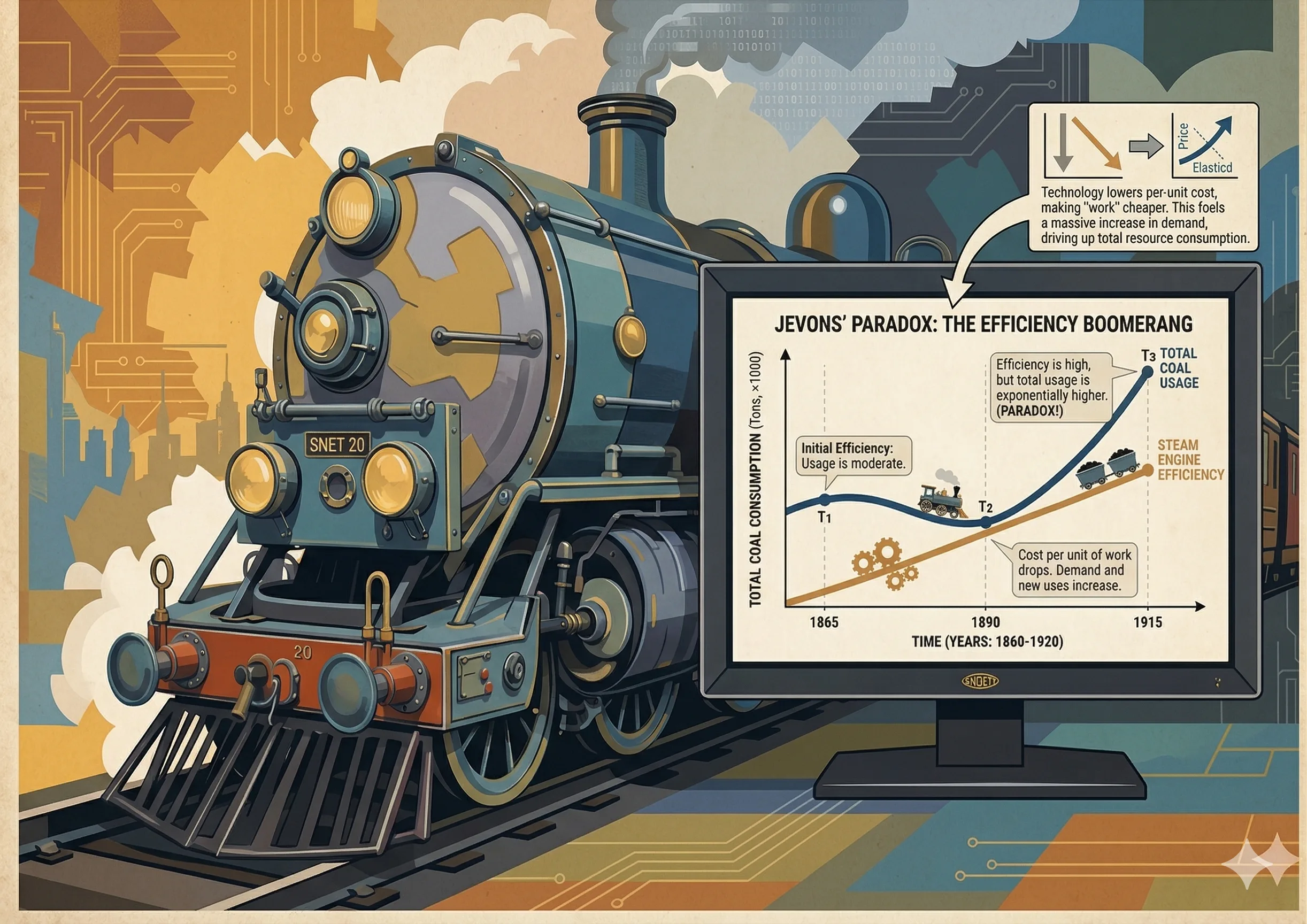 Jevons' Paradox in Insurance: The Impact of Plummeting AI Costs on Underwriting and Claims